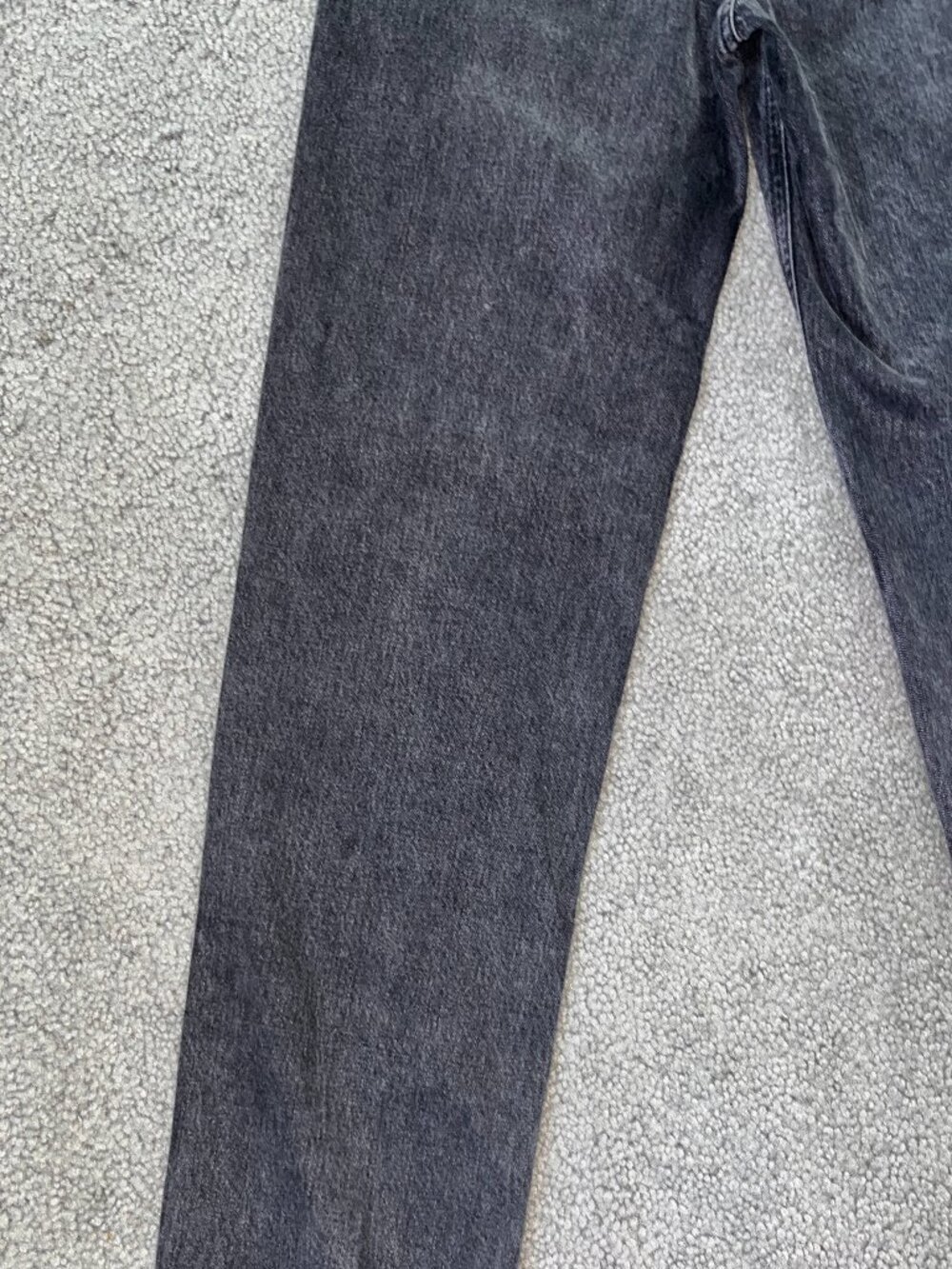 AGOLDE CRISS CROSS JEANS IN BLACK WASH - PRE-LOVED - LABELED W23 MEASURES W25 - Picture 8 of 13